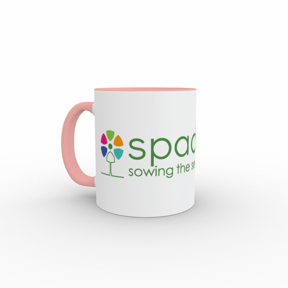 Single Logo Two Tone Mug