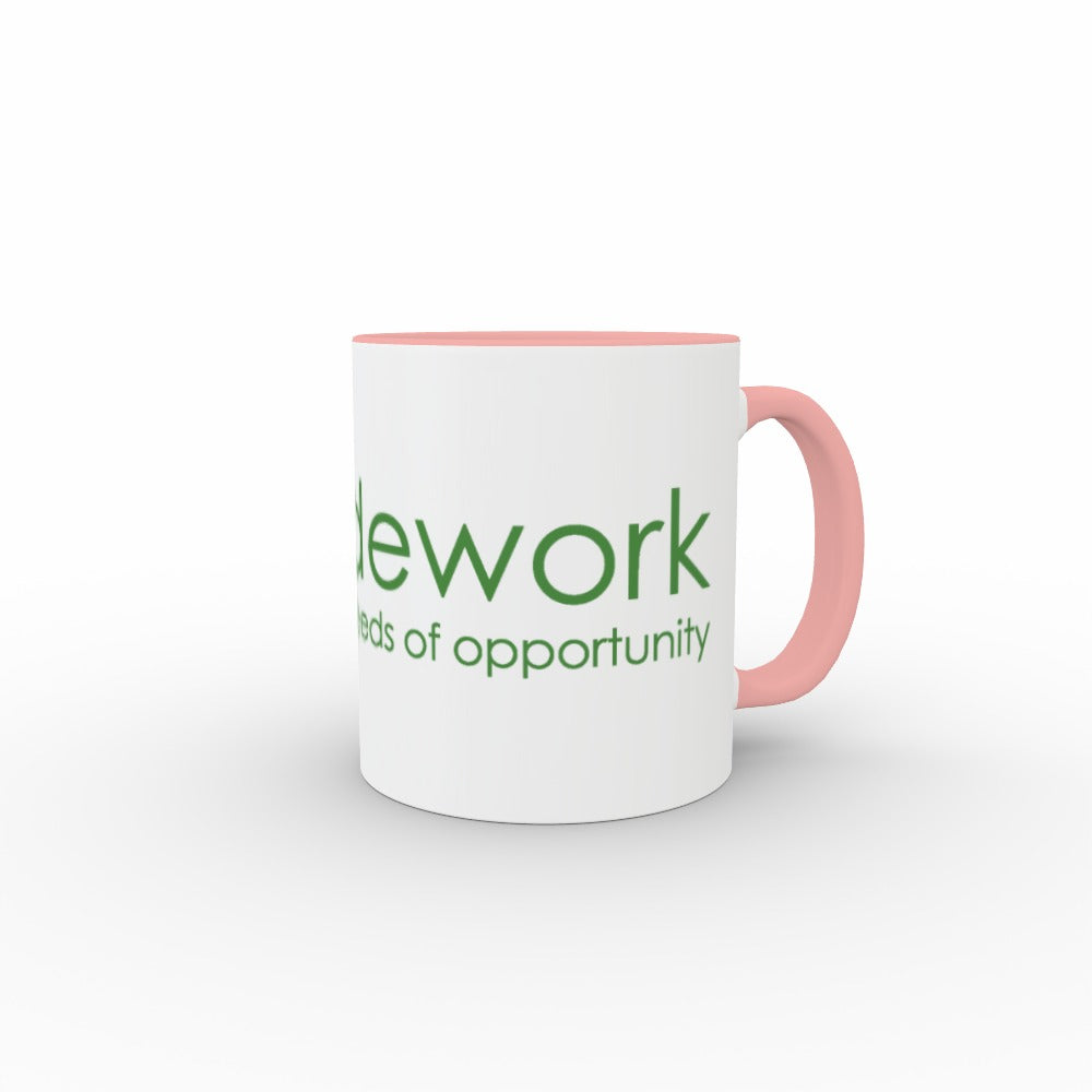 Single Logo Two Tone Mug