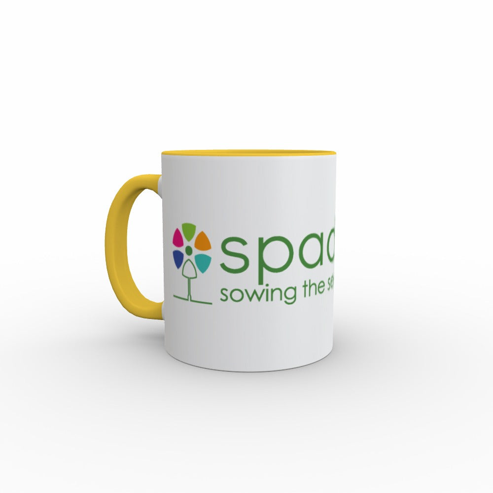 Single Logo Two Tone Mug