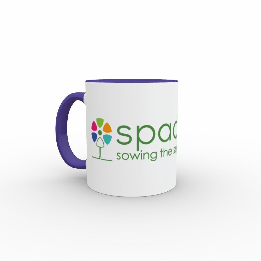 Single Logo Two Tone Mug