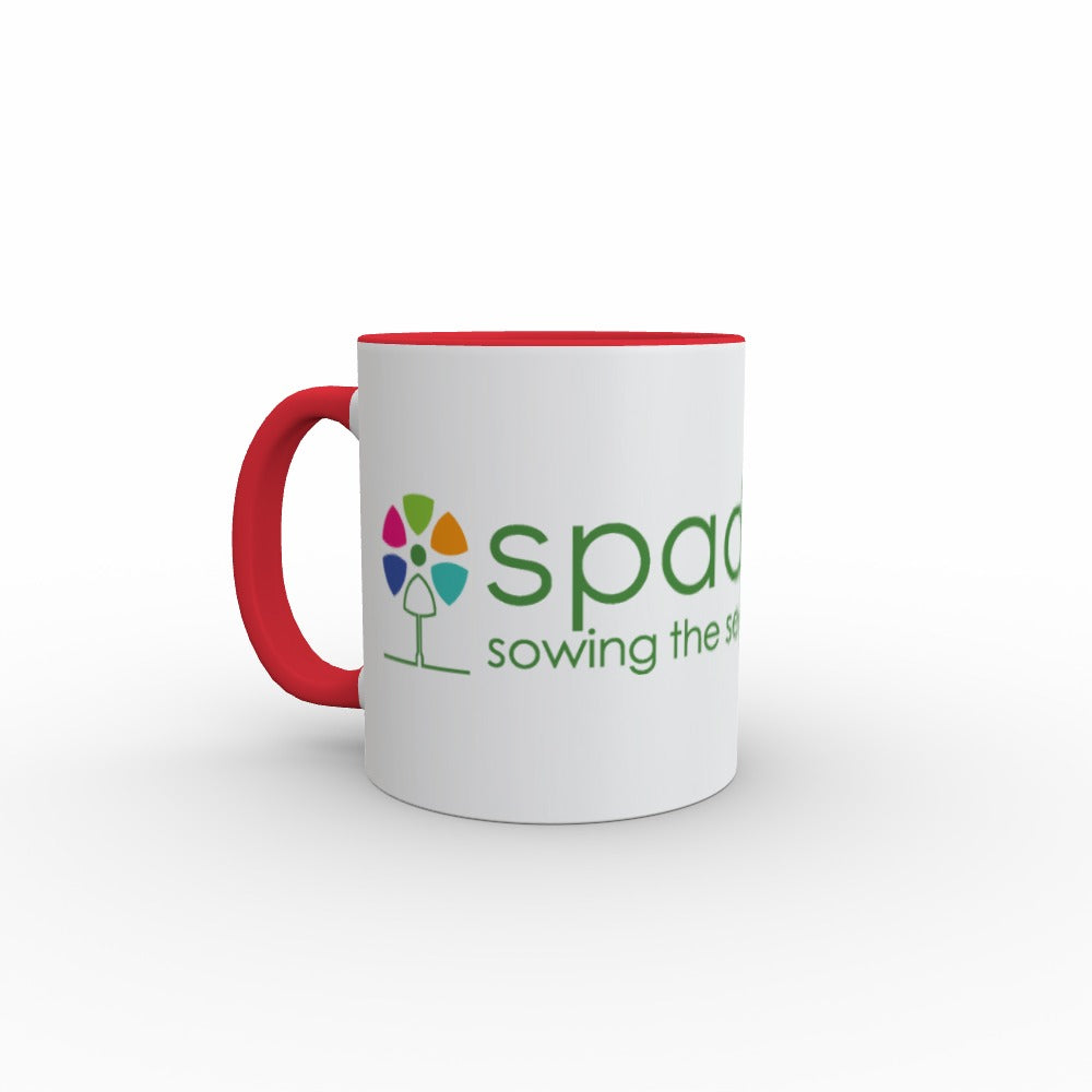 Single Logo Two Tone Mug